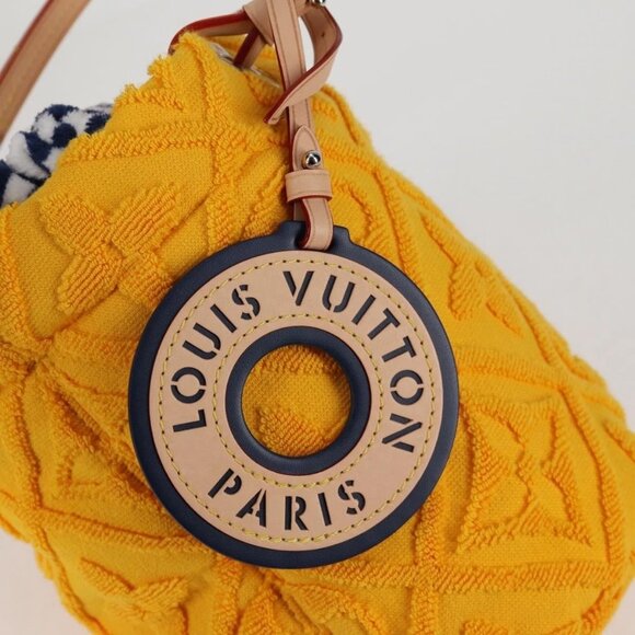 LOUIS VUITTON Bucket LV Vacation Shoulder Bag Pile Yellow M25144 LV Auth KD246SM - Picture 7 of 14